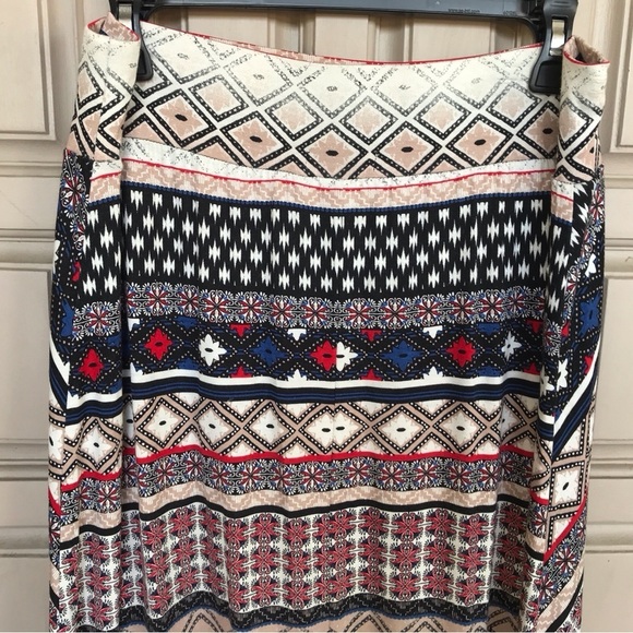 Unbranded Maxi Skirt SzS Graphic Southwest Print Spandex Mix - Picture 2 of 5